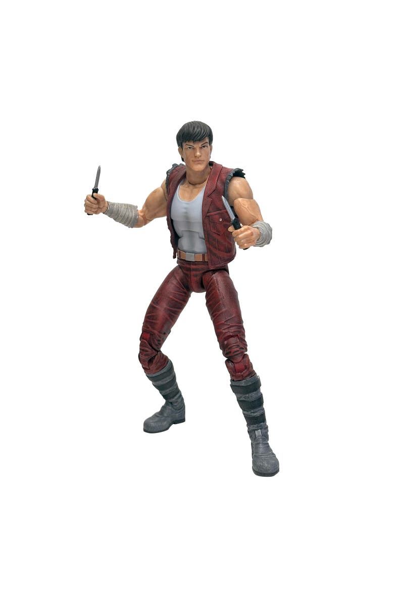 Double Dragon Jimmy Lee 7-Inch Deluxe Action Figure, Main, color, Red