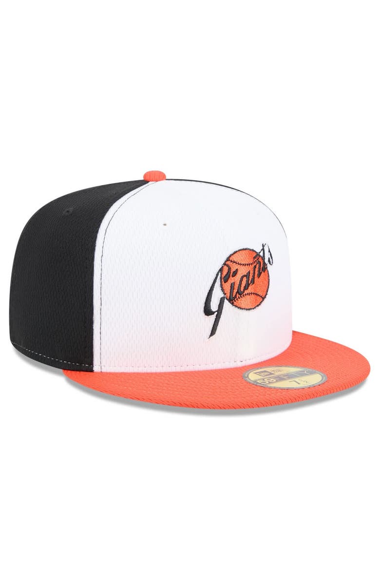 New Era Men's New Era Black/Orange San Francisco Giants 2025 MLB Clubhouse 59FIFTY Fitted Hat, Alternate, color, Black