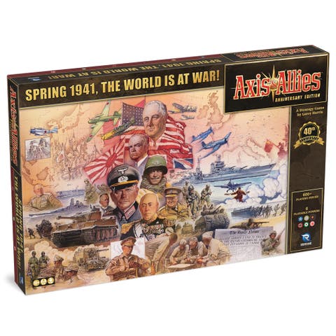 Axis & Allies 40th Anniversary Deluxe Edition WWII Board Game
