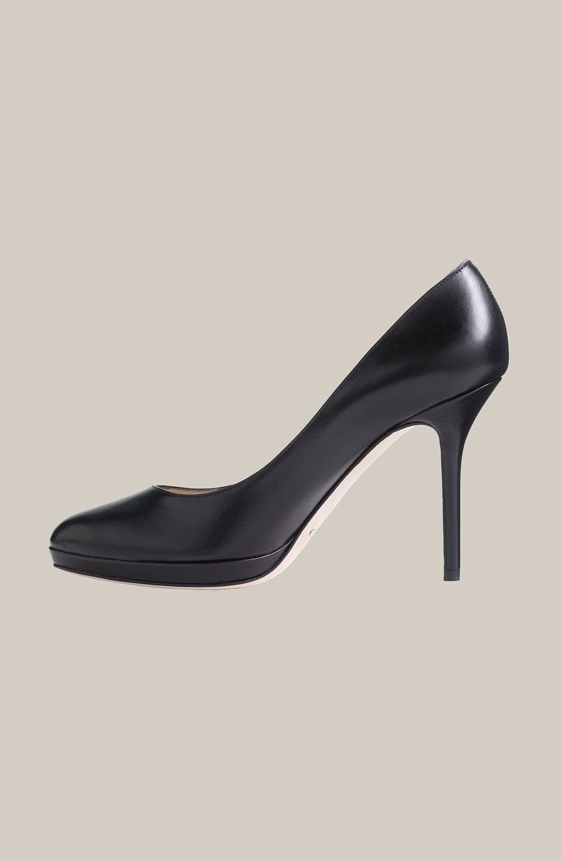 'Aimee' Pump, Alternate, color, BLACK