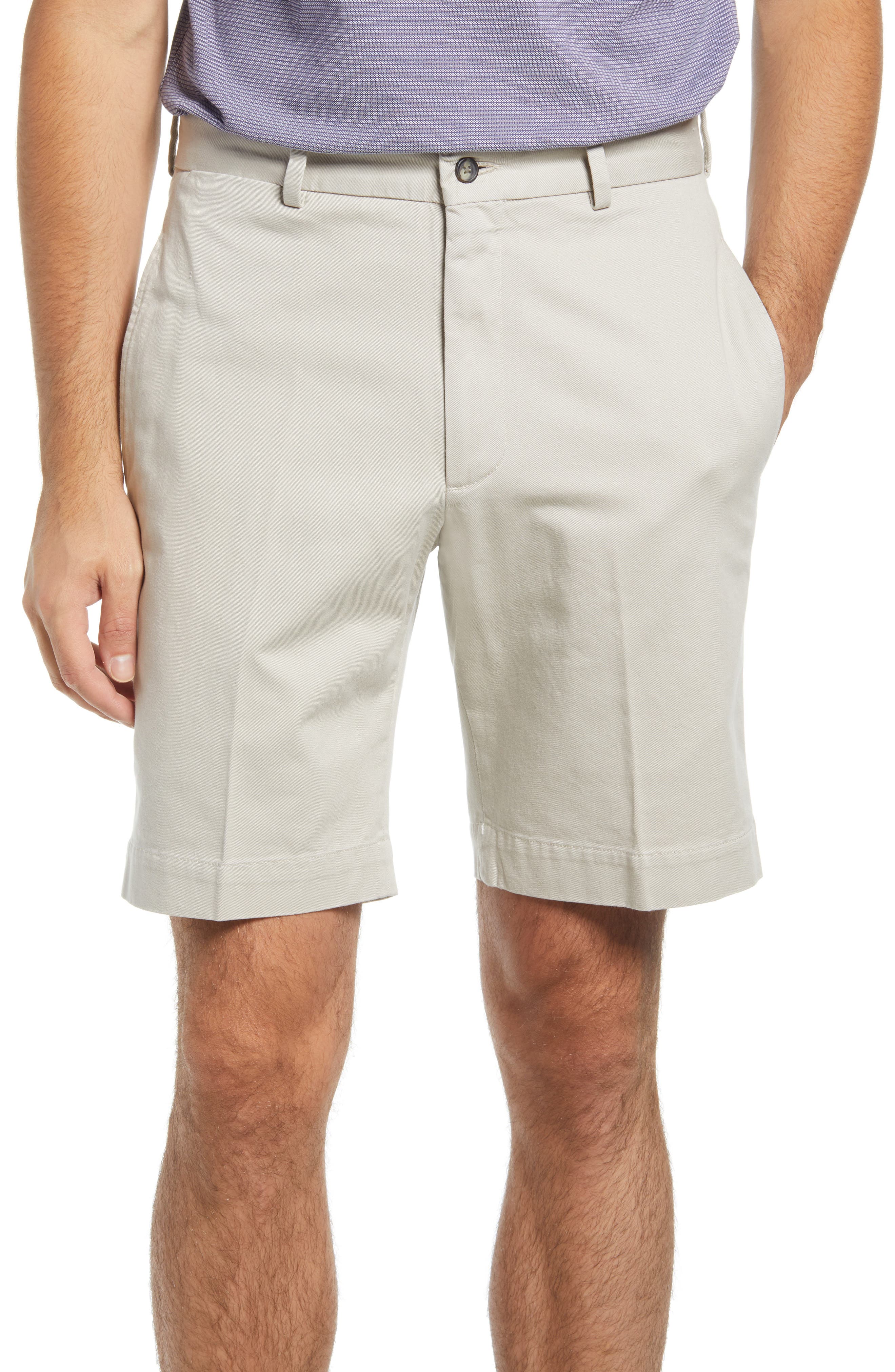Charleston Khakis Flat Front Chino Shorts