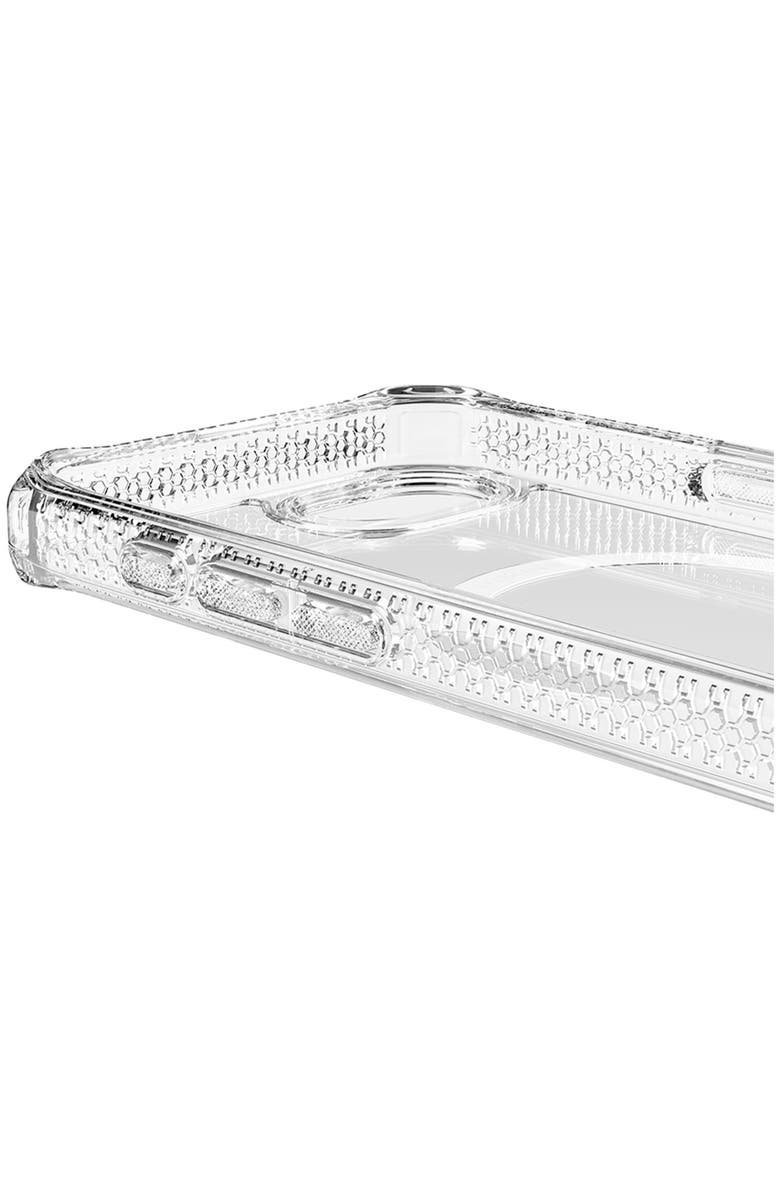 ITSkins Hybrid_R Clear MagSafe Case for Apple iPhone 16e / iPhone 15 / iPhone 14 / iPhone 13, Alternate, color, Clear