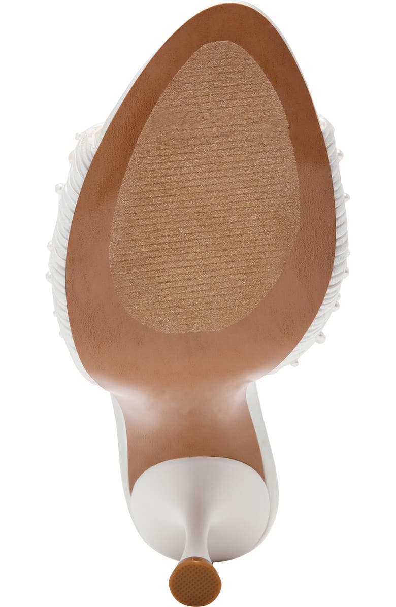 Steve Madden Santi Slide Sandal, Alternate, color, White Pearl