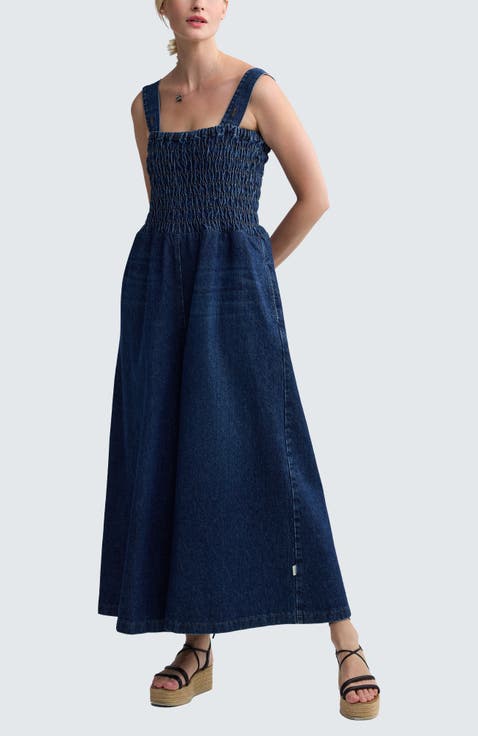 Wren Architectural Denim Jumpsuit