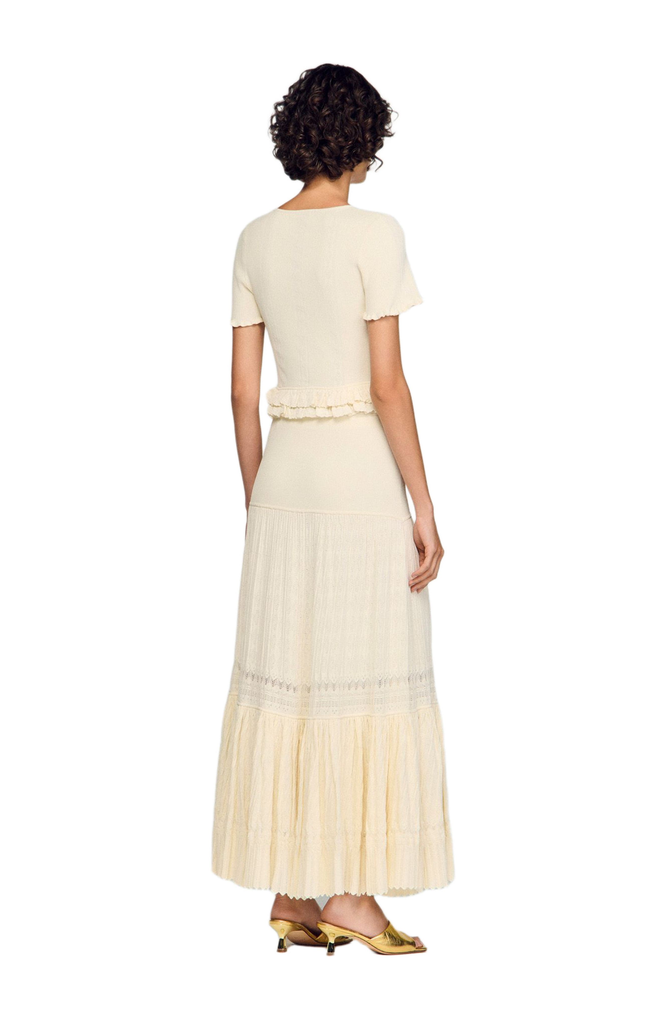 Long knit skirt - image 2