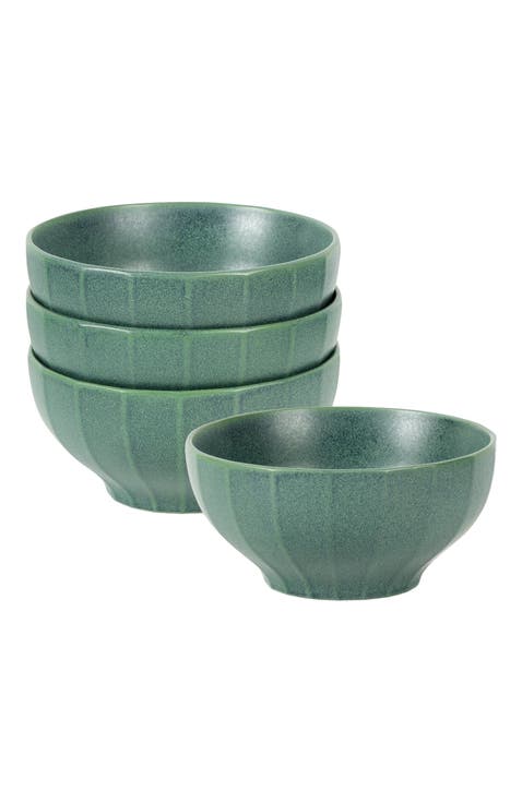 Rio Stoneware 4-Piece Bowl Set