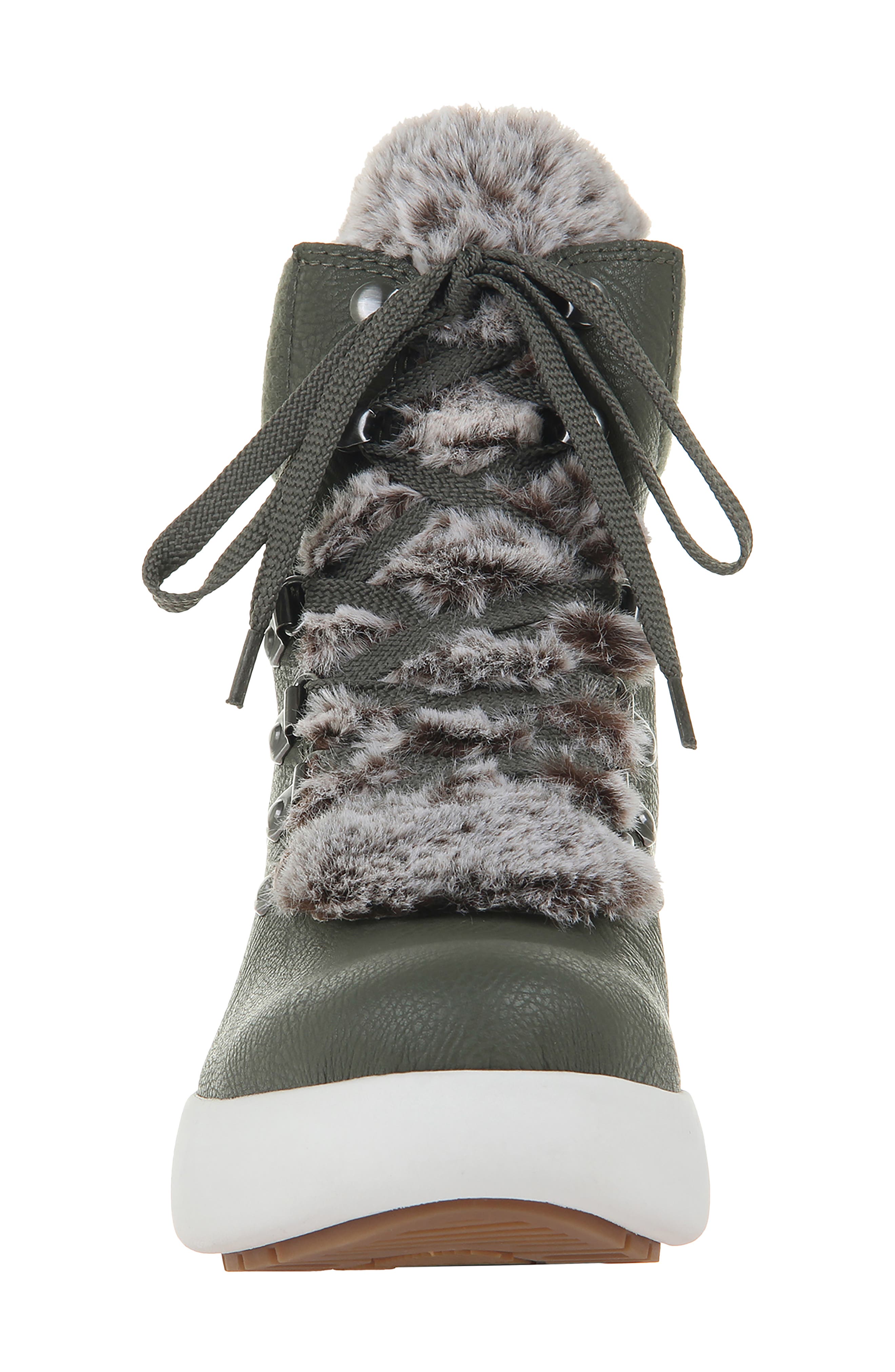 OTBT Roam Faux Fur Water Resistant Platform Boot, Alternate, color, 