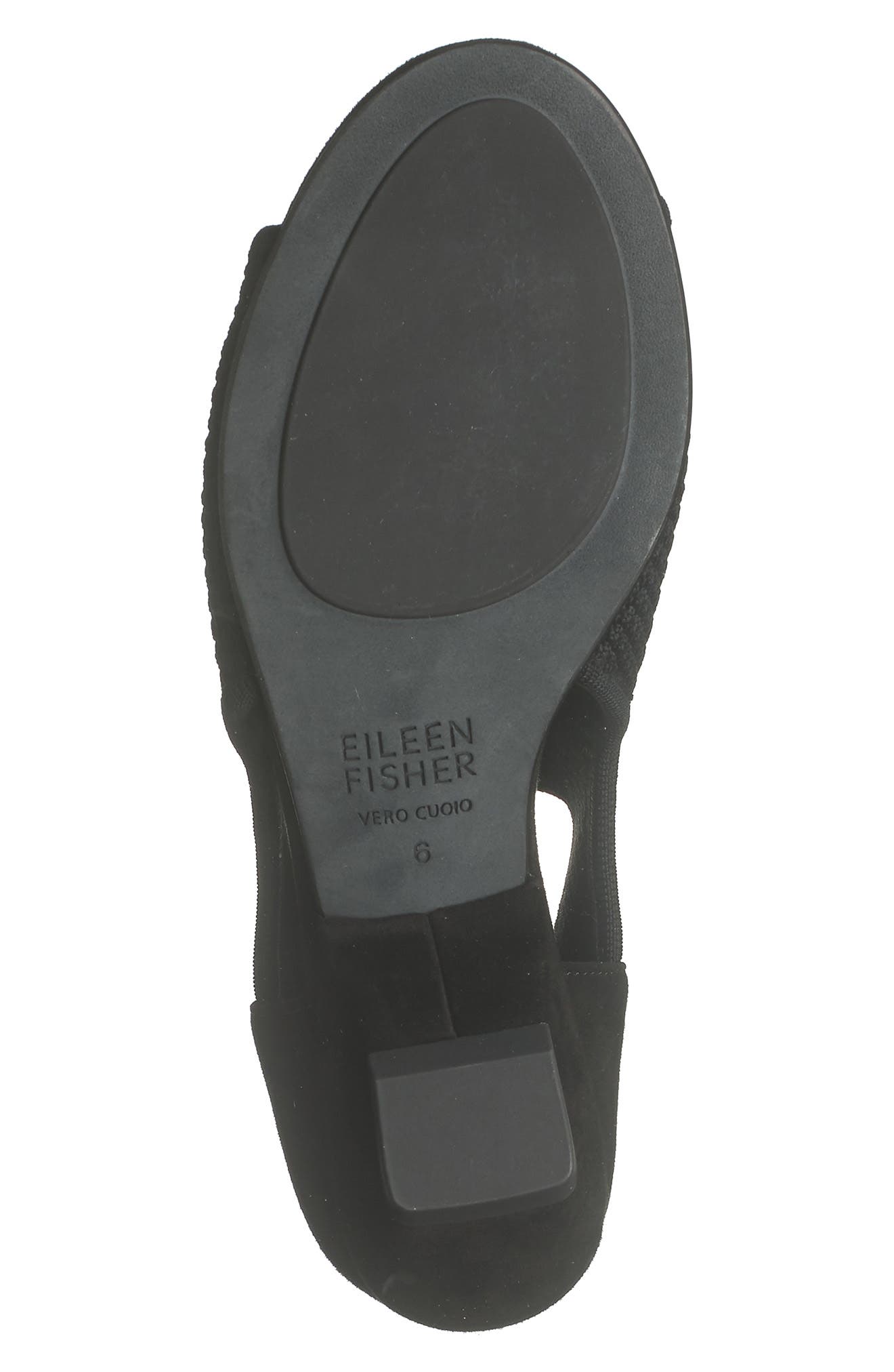 Eileen Fisher Wink Knit Open Toe Pump, Alternate, color, 