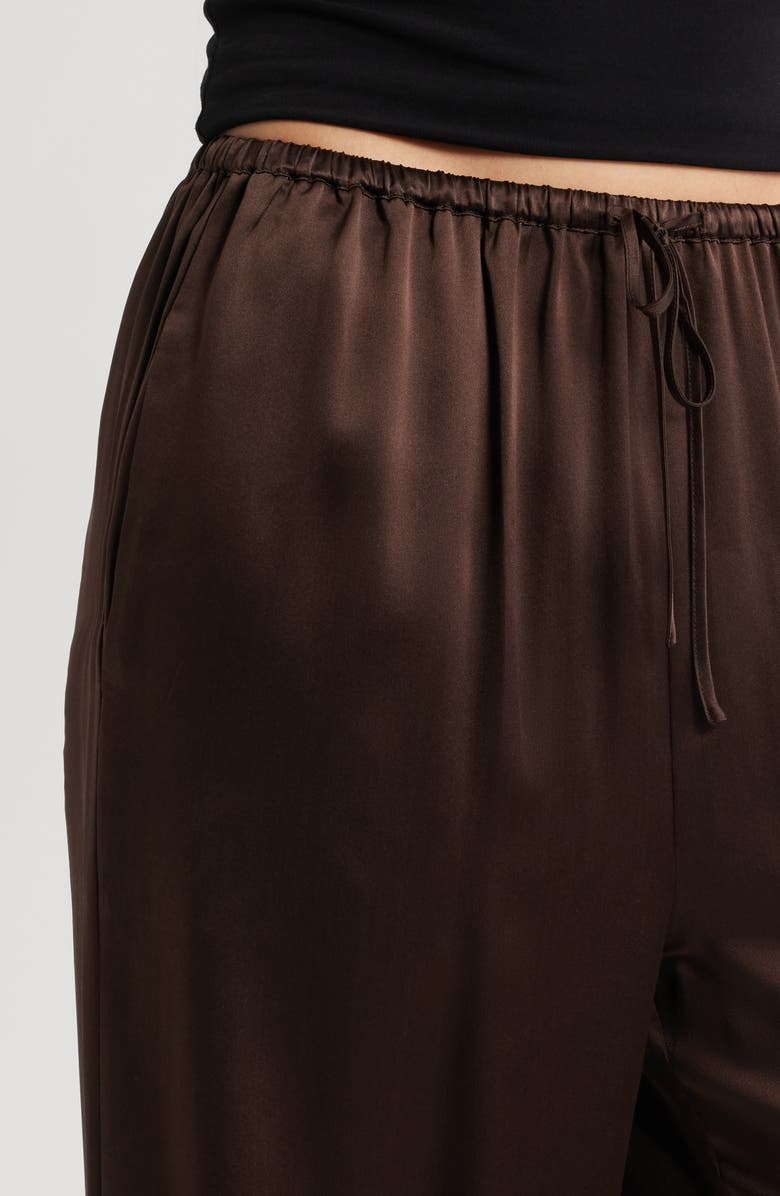 FRAME The Silk Lounge Pants, Alternate, color, Americano