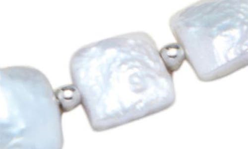 St. Moran Freshwater Pearl Beaded Necklace In White