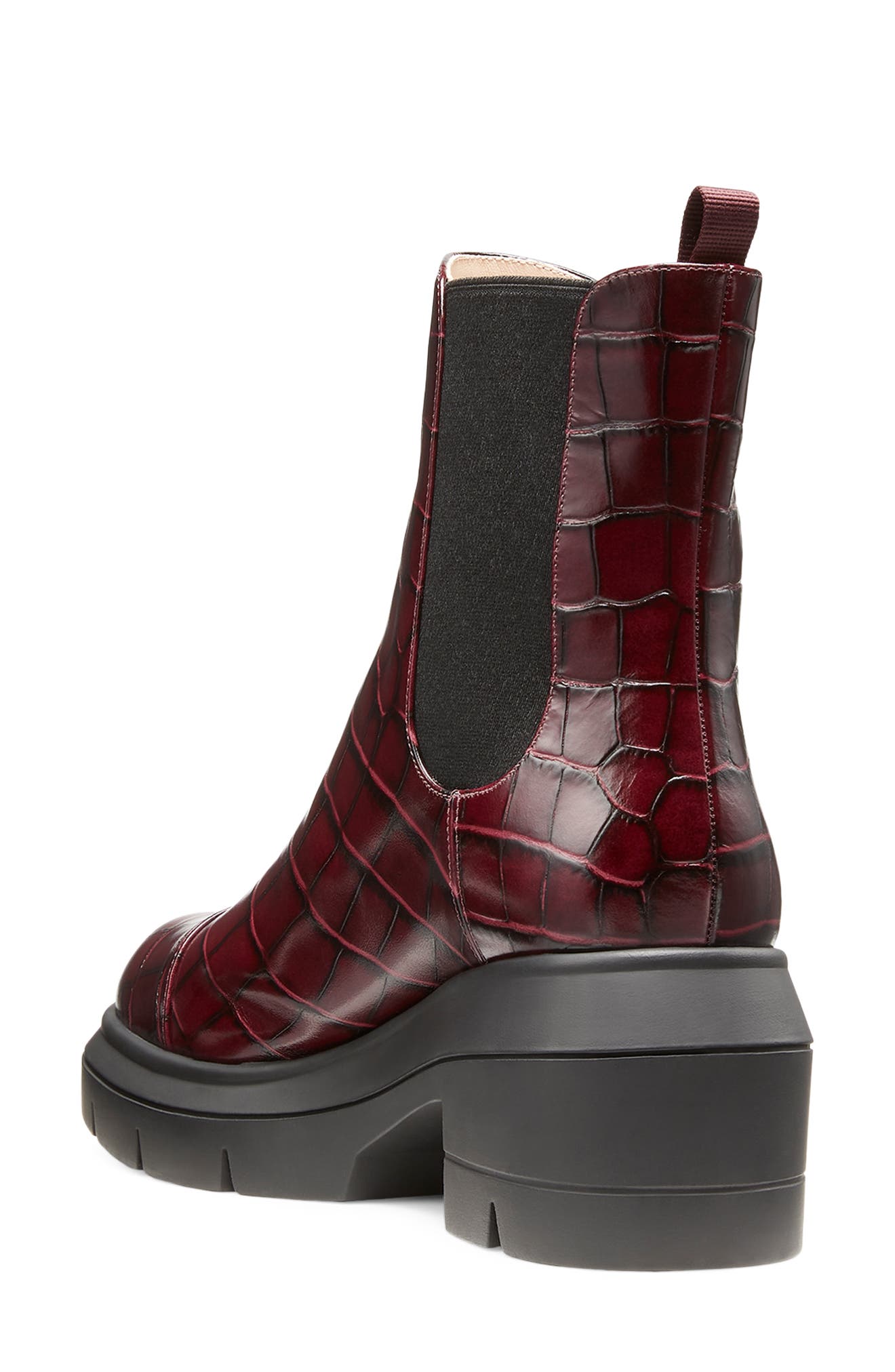 Norah Chelsea Boot, Alternate, color, PLUM