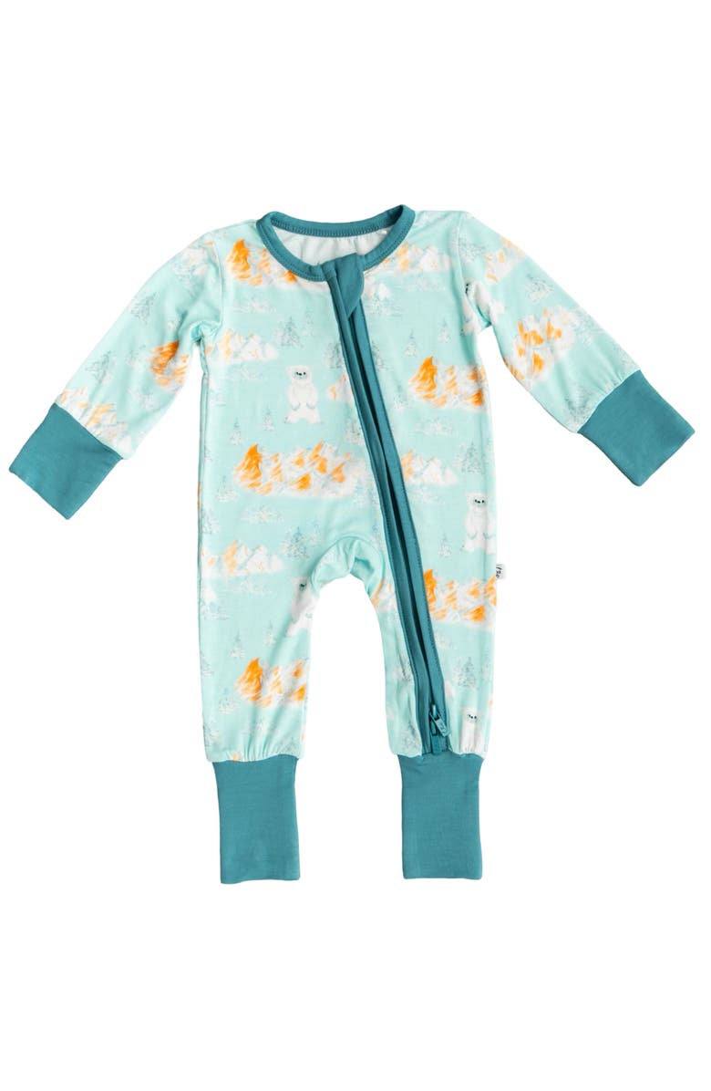 Laree + Co Jude Convertible Footie, Main, color, Blue