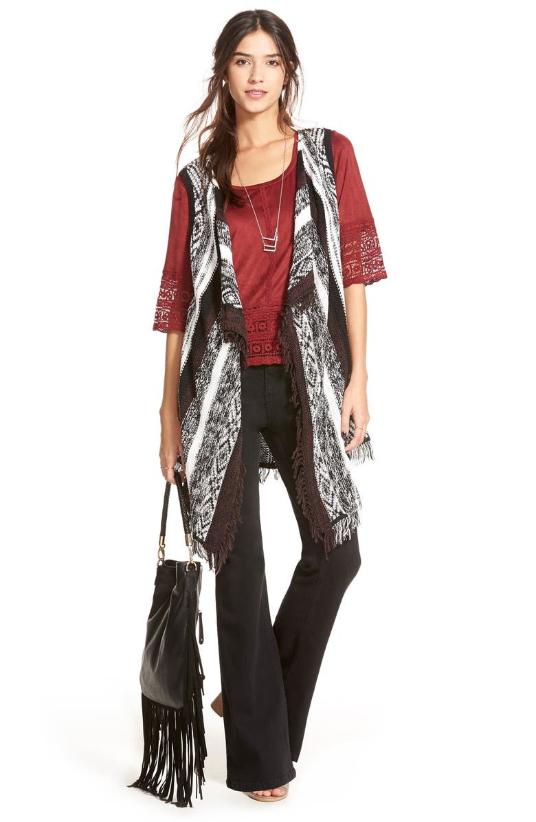 BP. Triple Chevron Layering Necklace, Alternate, color,