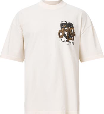 Reticulate Cotton Graphic T-Shirt