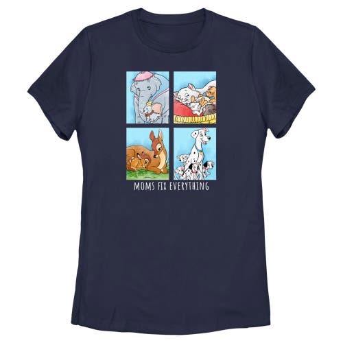 Disney Moms Fix Everything Graphic T-shirt In Blue