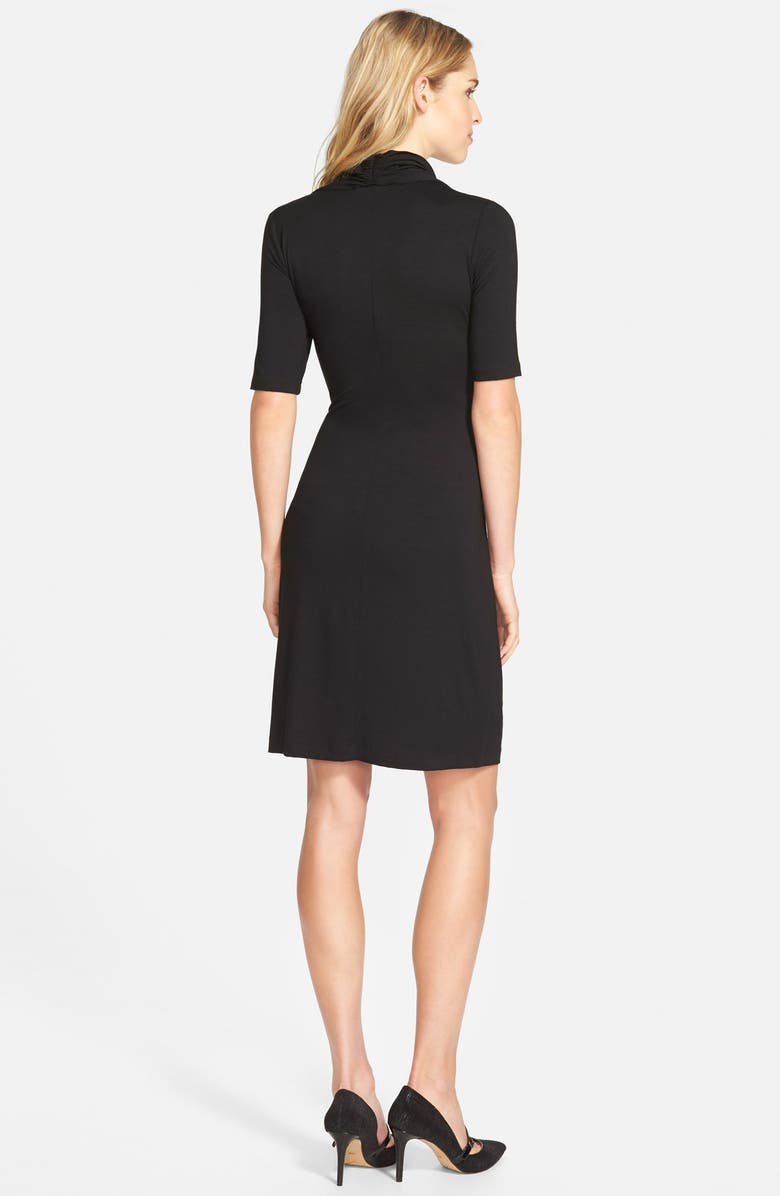 Karen Kane Pencil Sleeve Faux Wrap Dress, Alternate, color,