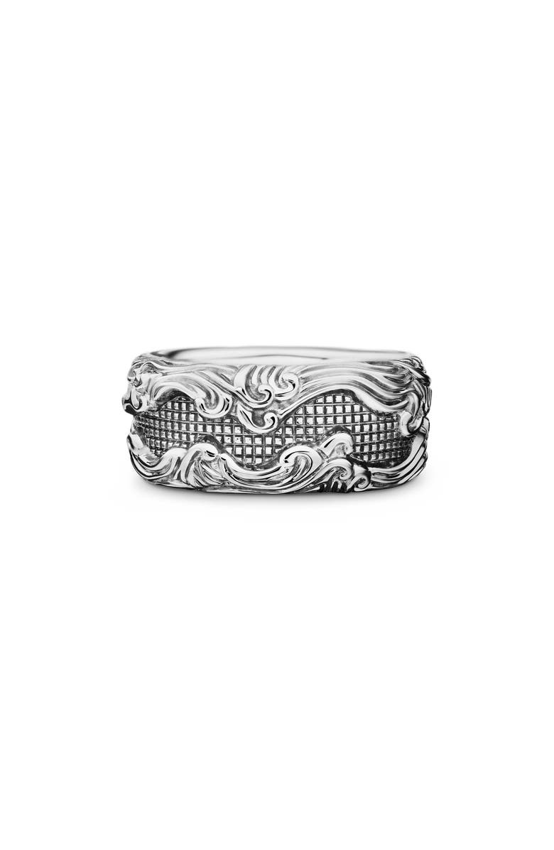David Yurman Waves Wide Band Ring, Main, color,