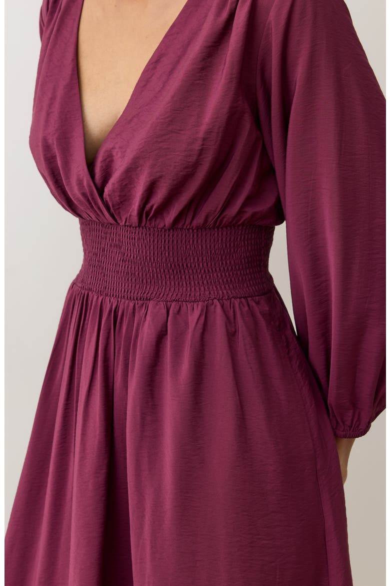 Daphne Long Sleeve Maxi Dress, Alternate, color, FIG