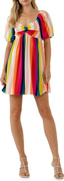 English Factory Stripe Minidress