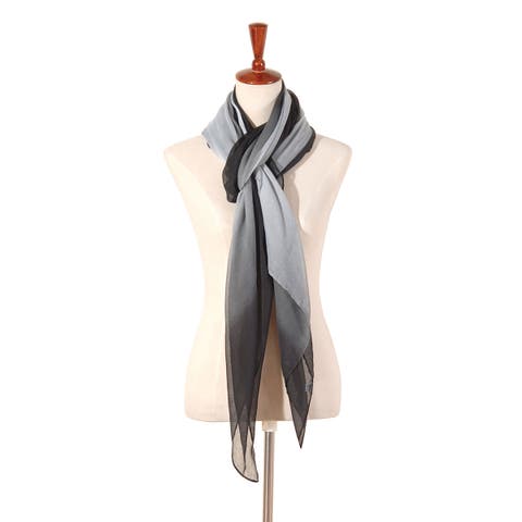 Black/Gray Scarf/Wrap
