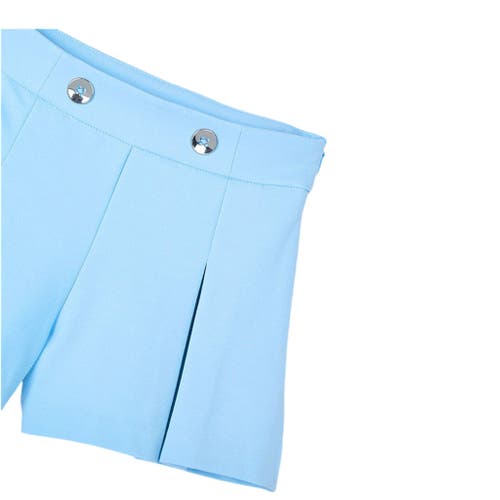 Mayoral Button Shorts In Blue