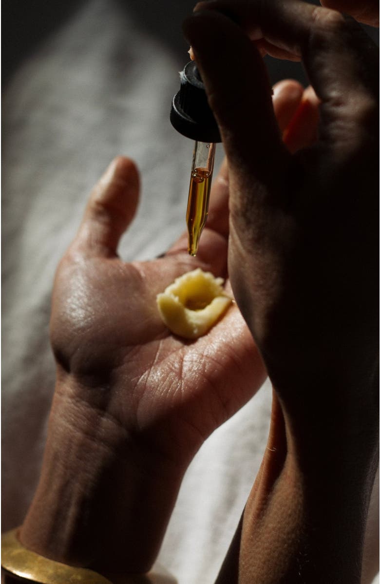 Summer Solace Tallow Emanations Profoundly Nourishing Face and Hair Oil, Alternate, color, Amber