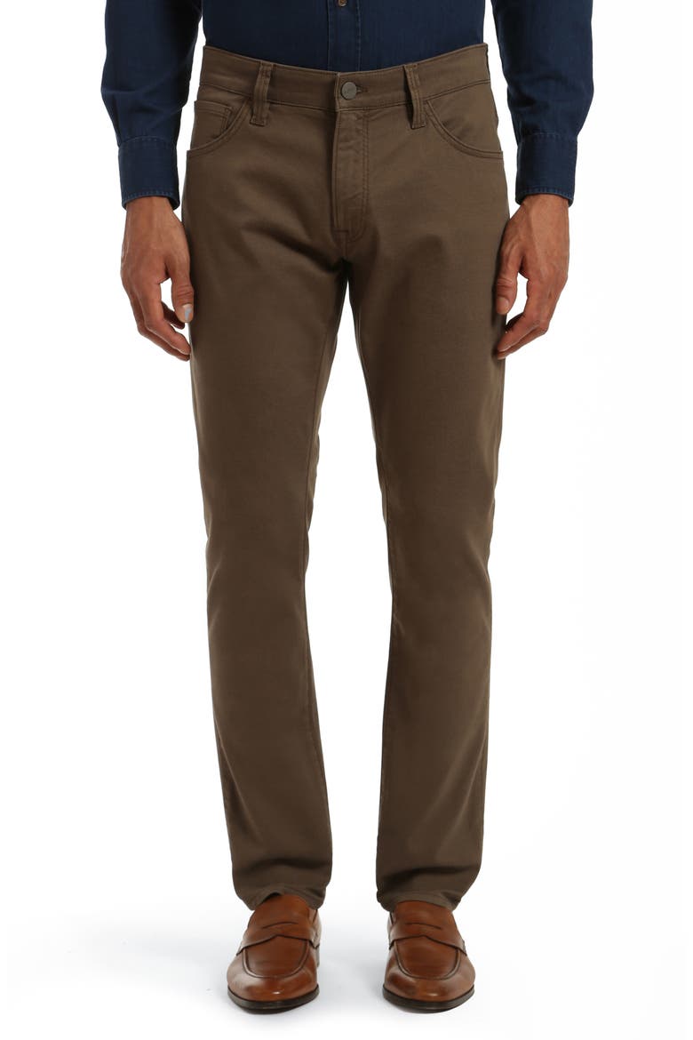 Courage CoolMax® Straight Leg Stretch Five-Pocket Pants, Main, color, CANTEEN COOLMAX