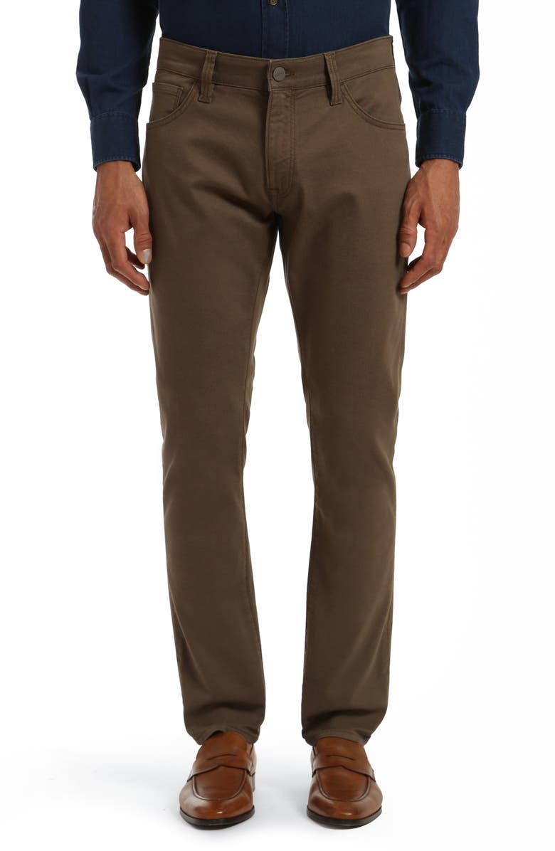 34 Heritage Courage CoolMax<sup>®</sup> Straight Leg Stretch Five-Pocket Pants, Main, color, 