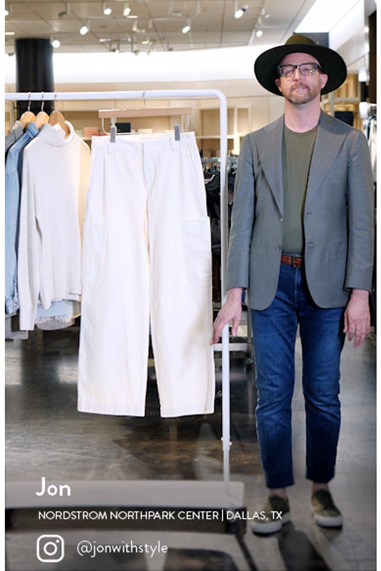Utility Cotton Twill Cargo Pants video