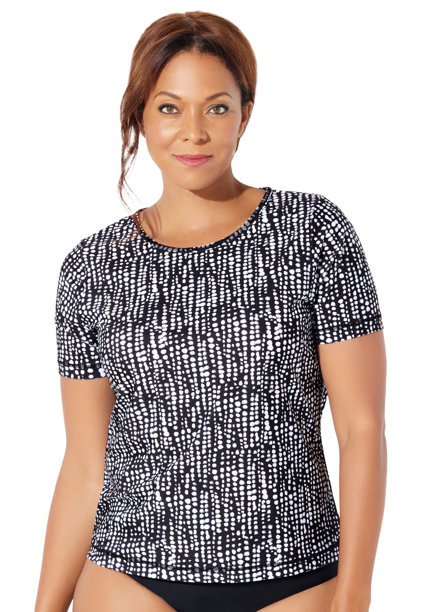 Black Abstract Stripe
