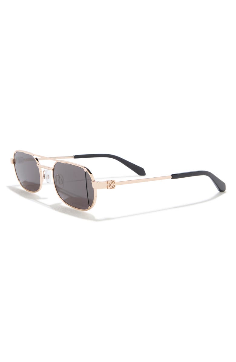 Off-White 55mm Lynn Oval Sunglasses, Alternate, color, 