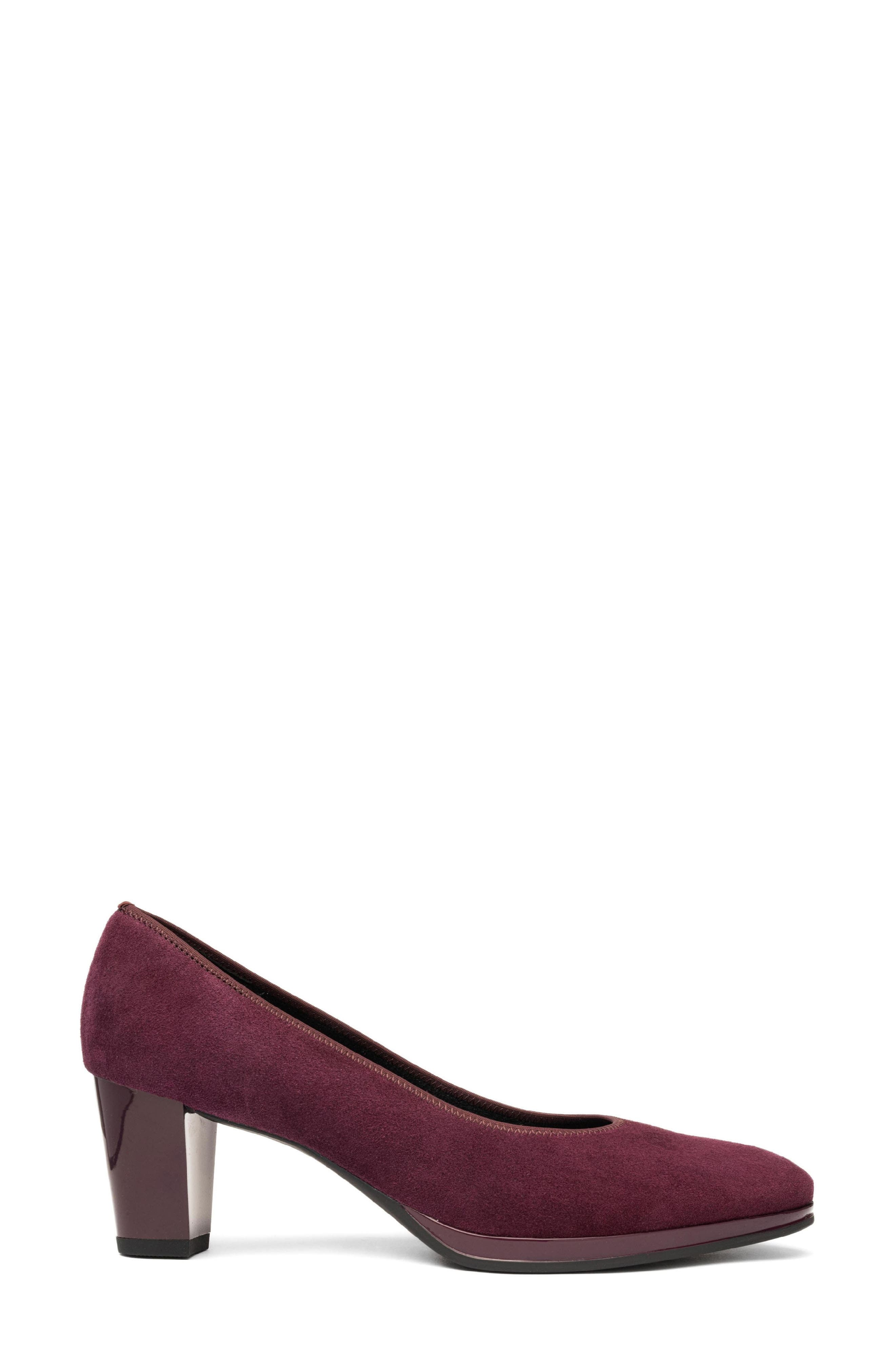 Ophelia Pump, Alternate, color, BURGUNDY