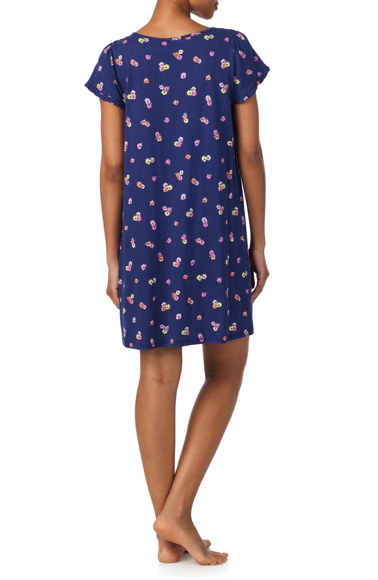 Lauren Ralph Lauren Print Short Sleeve Nightgown, Alternate, color,