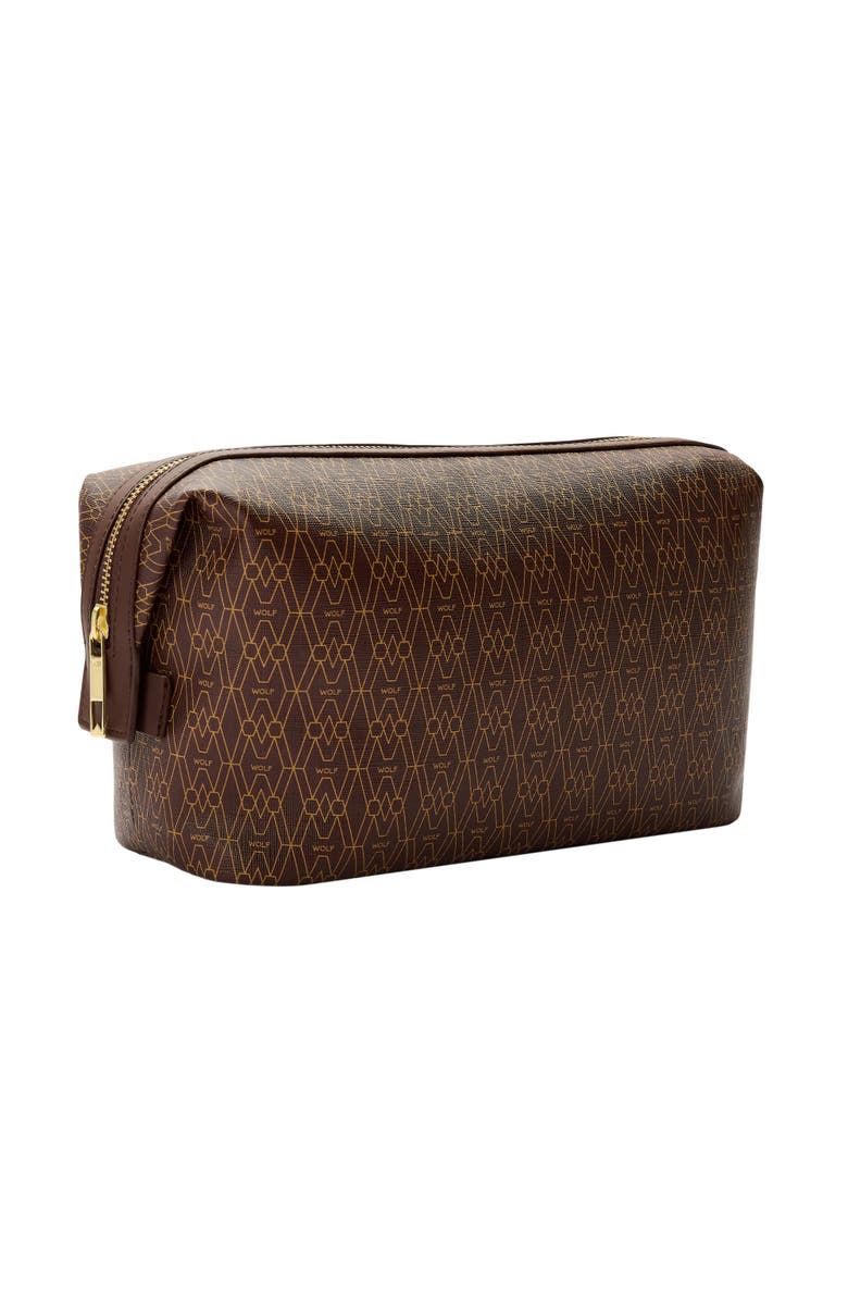 WOLF Signature Washbag, Alternate, color, Brown