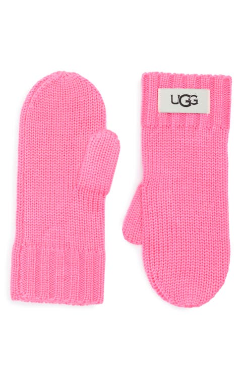 Kids' Wool Blend Knit Mittens