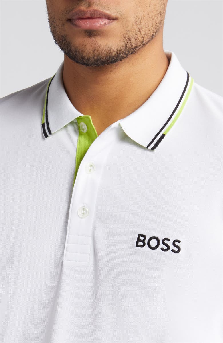 BOSS Paddy Pro Golf Polo, Alternate, color, White