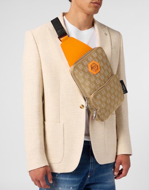 Cross Body Bag Jacquard Monogram Men