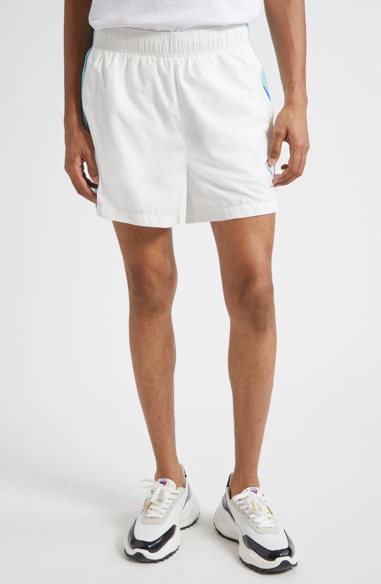 Casablanca Windbreaker Shorts, Main, color, Casa Sportif