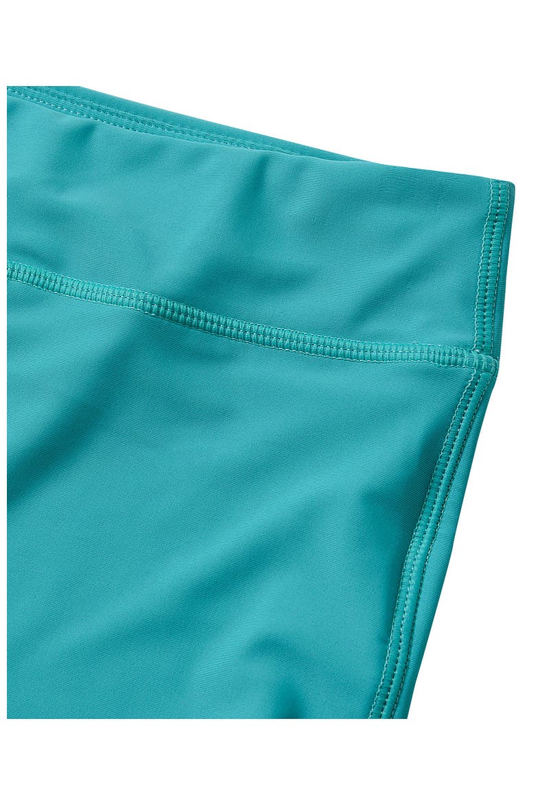 Girls Swim Boy Shorts, Alternate, color, Ceramic Blue