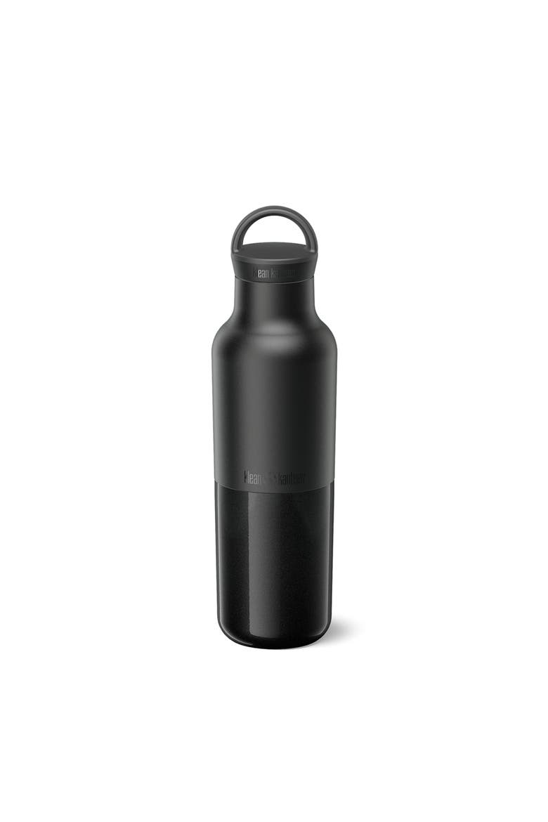 20oz Rise Classic Insulated Water Bottle with Arch Loop Cap, Main, color, Black