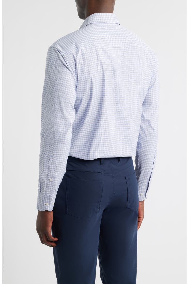 Phillip Performance Twill Button-Up Shirt, Alternate, color, LIGHT VIOLET