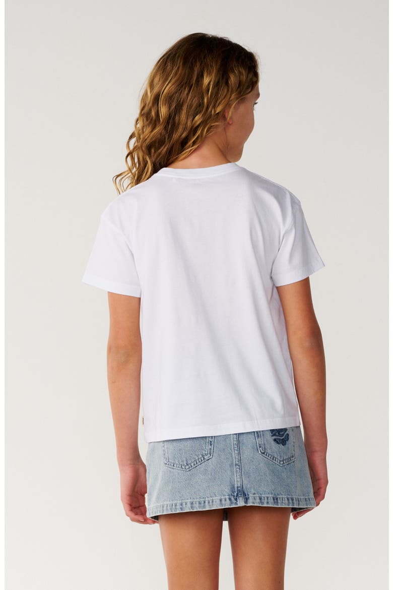 Wave Graphic Crop T-Shirt, Alternate, color, WHITE