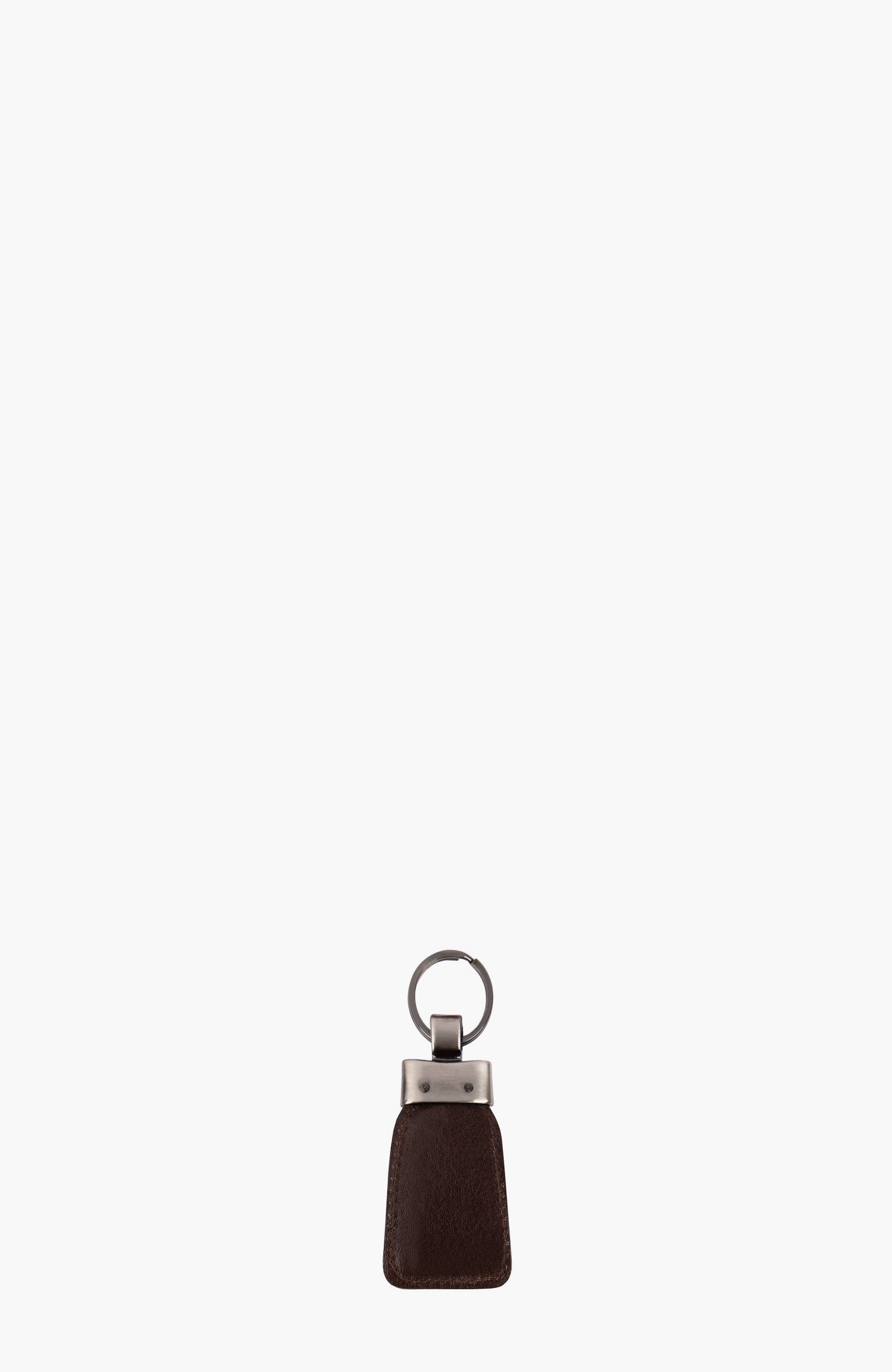 Gentleman Leather Keychain 589, Alternate, color, Brown