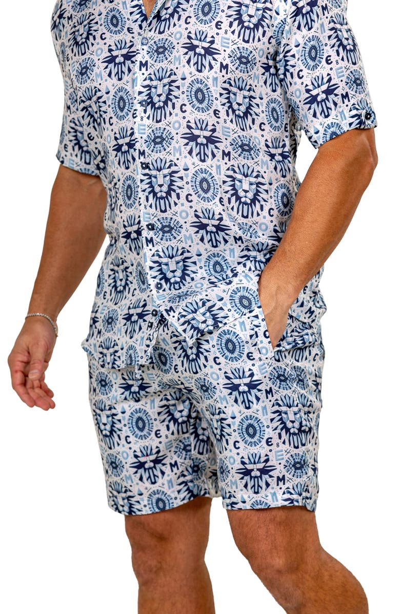 Maceoo Marthyr Drawstring Shorts, Alternate, color, 