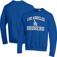 Champion Men's Champion  Royal Los Angeles Dodgers Heart & Soul Powerblend Sweatshirt