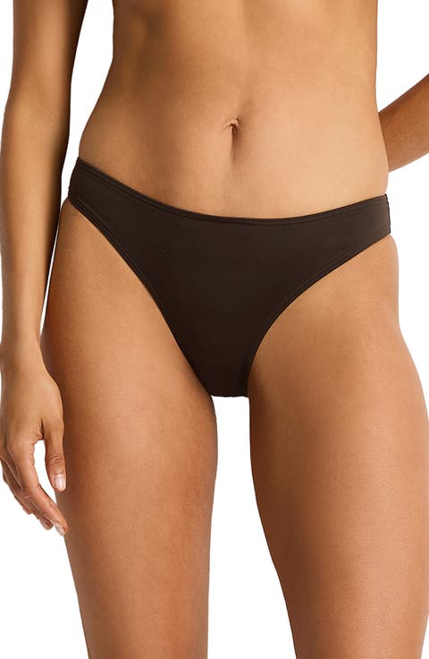 De Luxe Sporty Mid Rise Swim Briefs