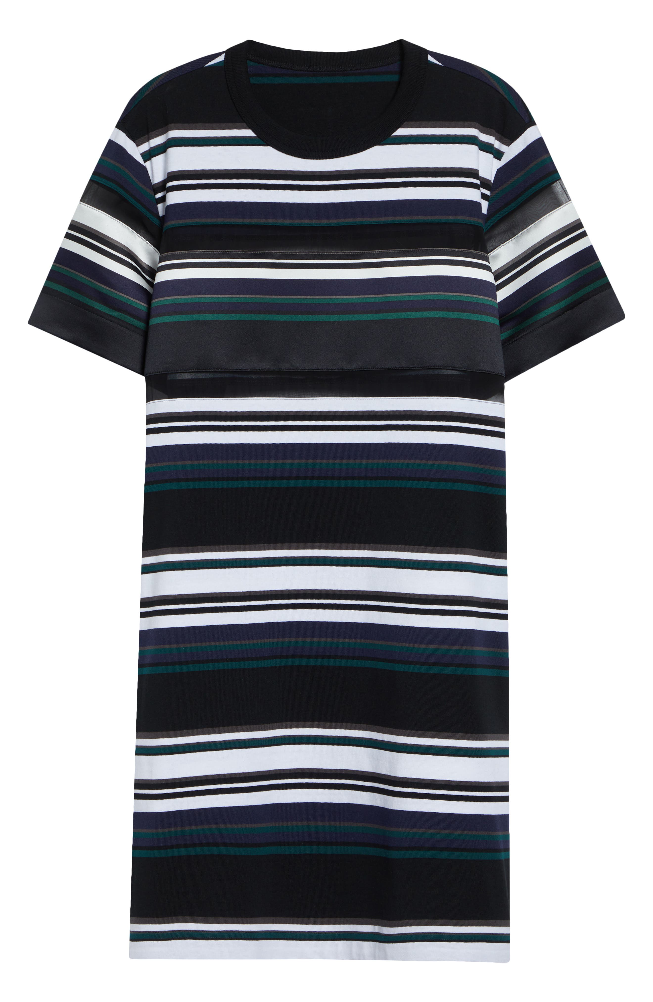 Stripe Cotton Jersey T-Shirt Dress (Women) | Nordstrom