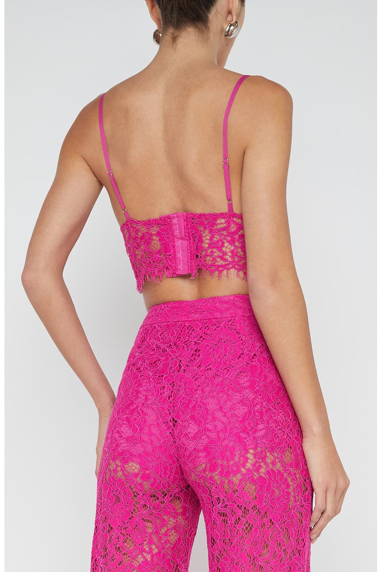 Aislin Lace Bralette Top, Alternate, color, LIGHT RUBY