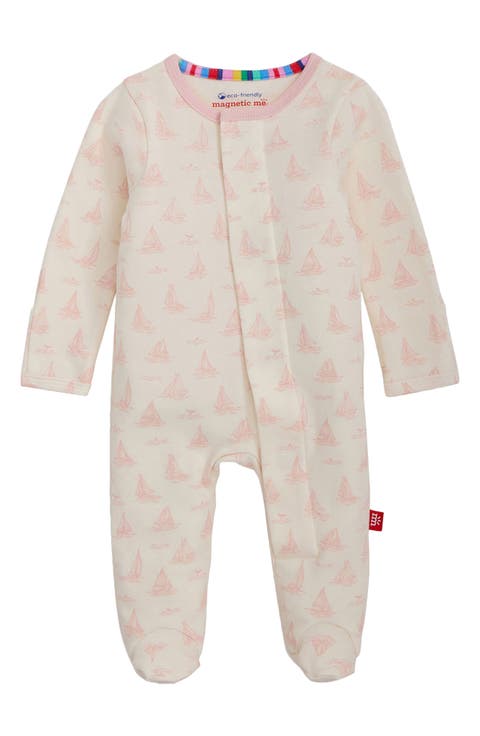 Tiny Tides Organic Cotton Footie (Baby)