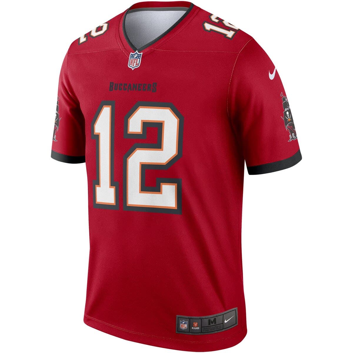 Men's Nike Tom Brady Red Tampa Bay Buccaneers Legend Jersey (Men